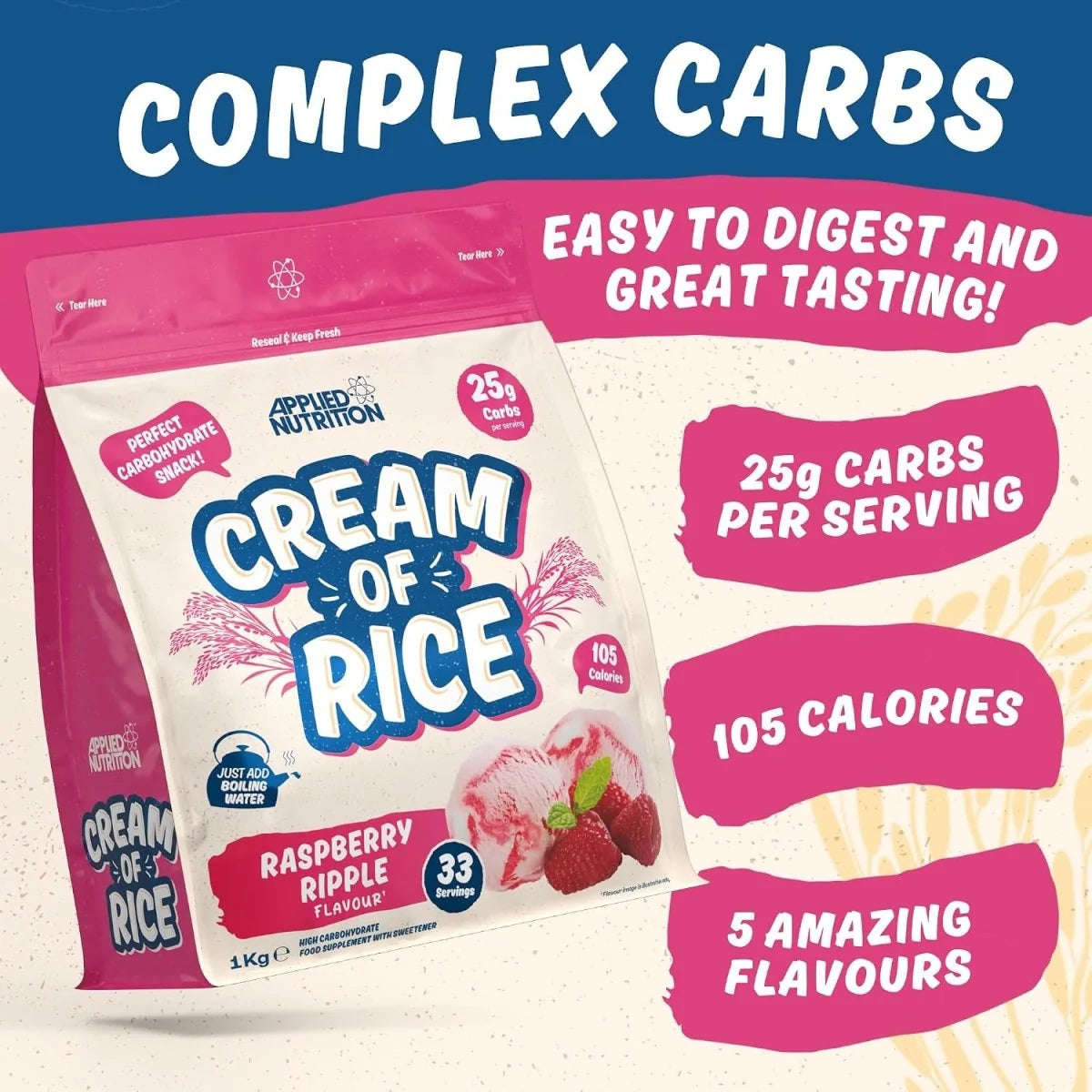 APPLIED NUTRITION Cream of Rice