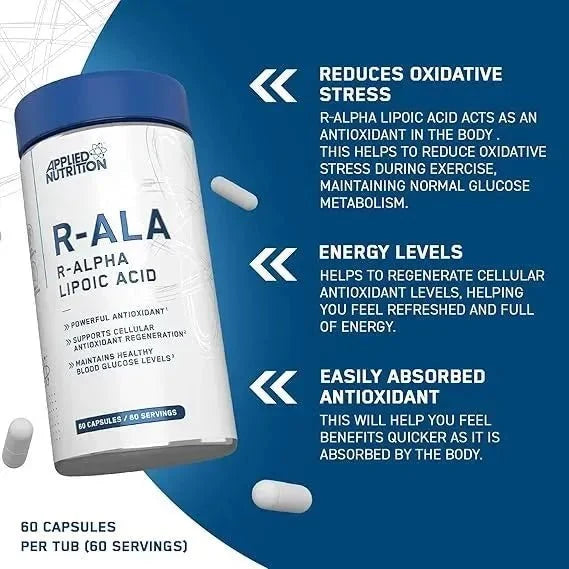 APPLIED NUTRITION R-ALA R-Alpha Lipoic Acid