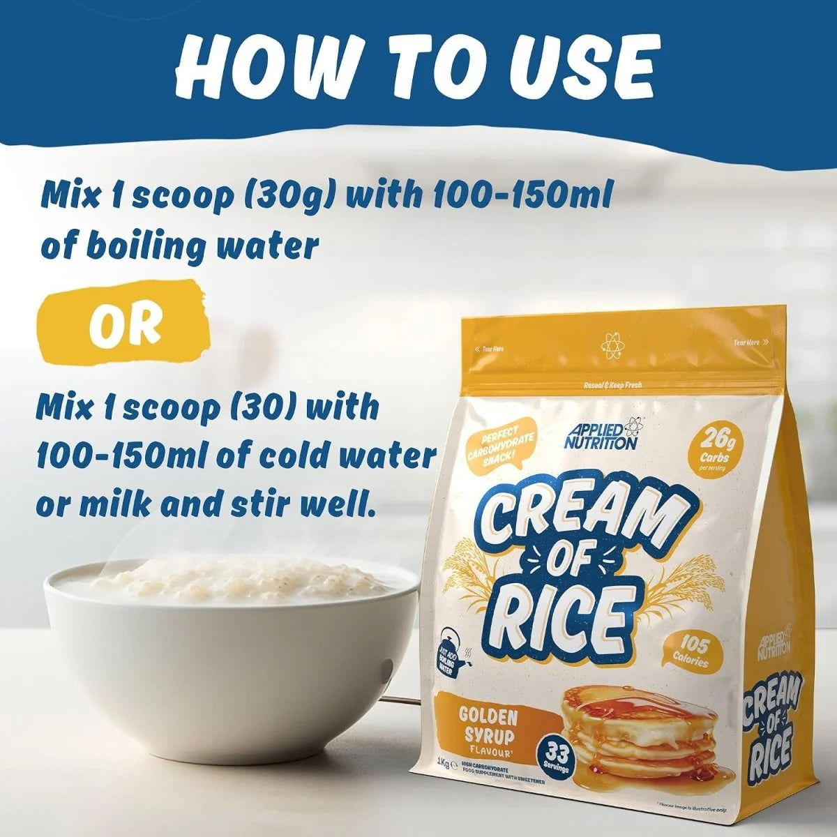 APPLIED NUTRITION Cream of Rice