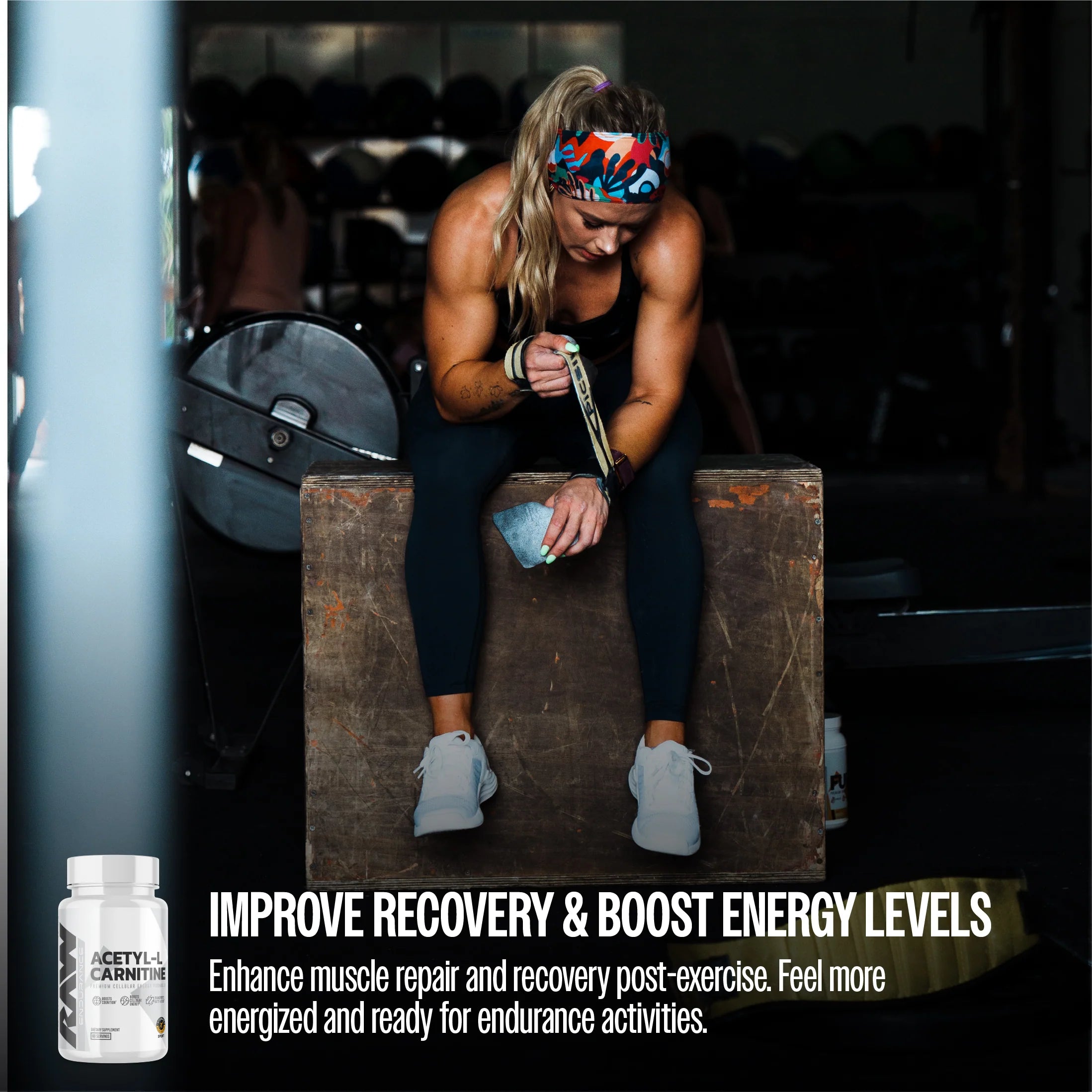 RAW NUTRITION Acetyl L-Carnitine - Sports Nutrition Hub 