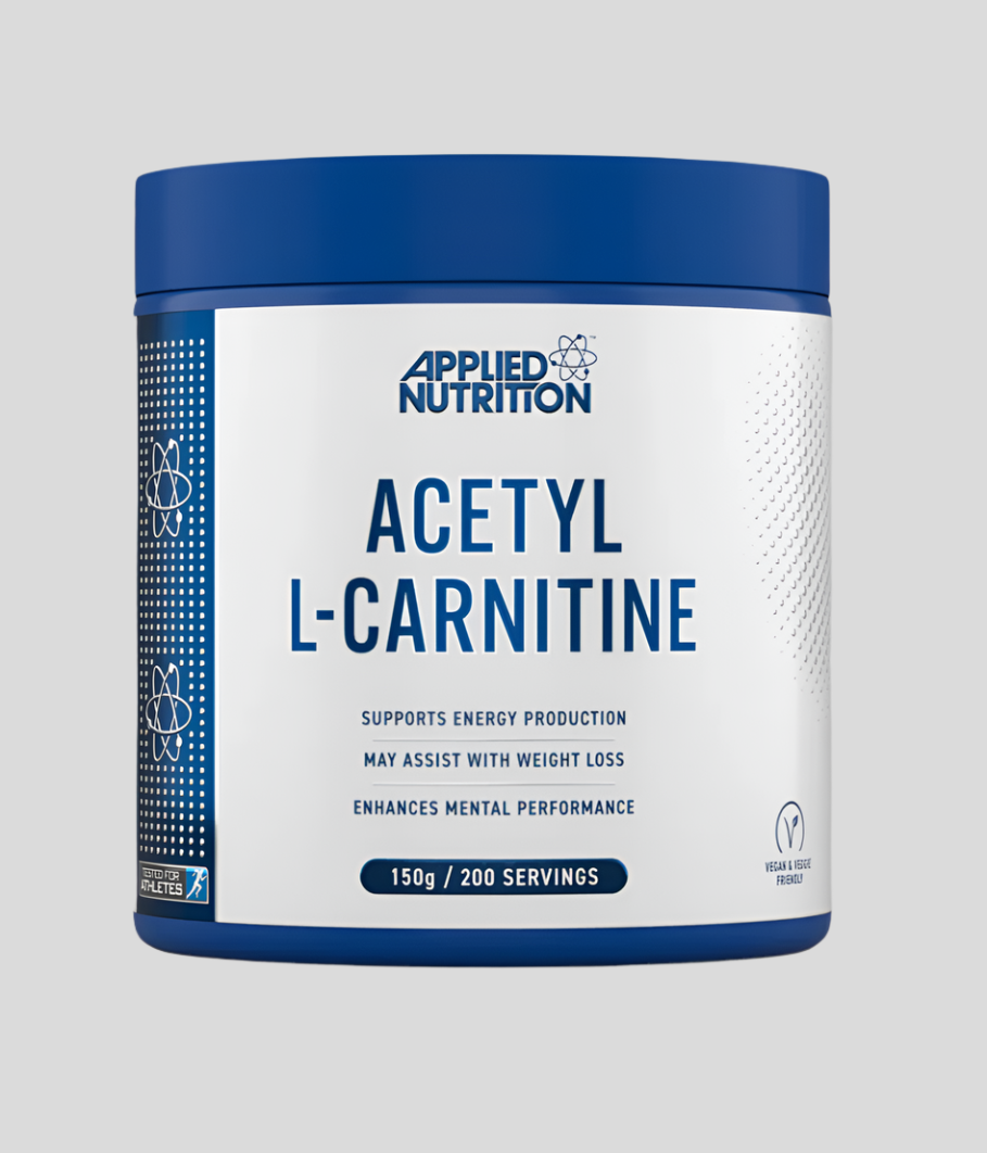 APPLIED NUTRITION Acetyl L-Carnitine 150G - Premium Performance Compound - Sports Nutrition Hub 