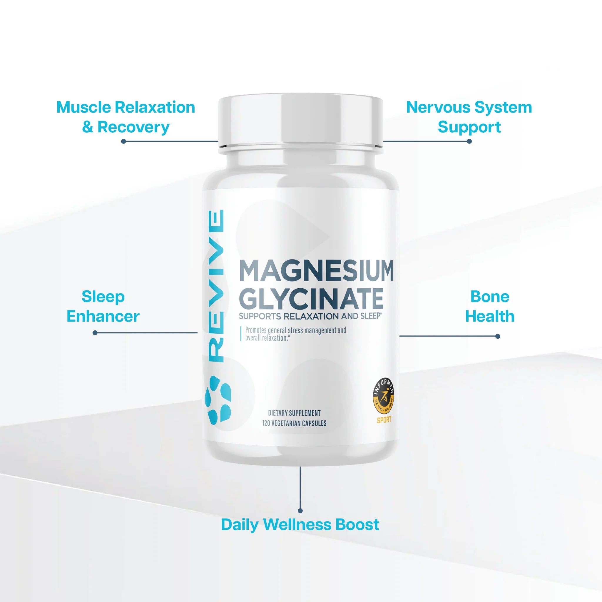 REVIVE Magnesium Glycinate - Sports Nutrition Hub 