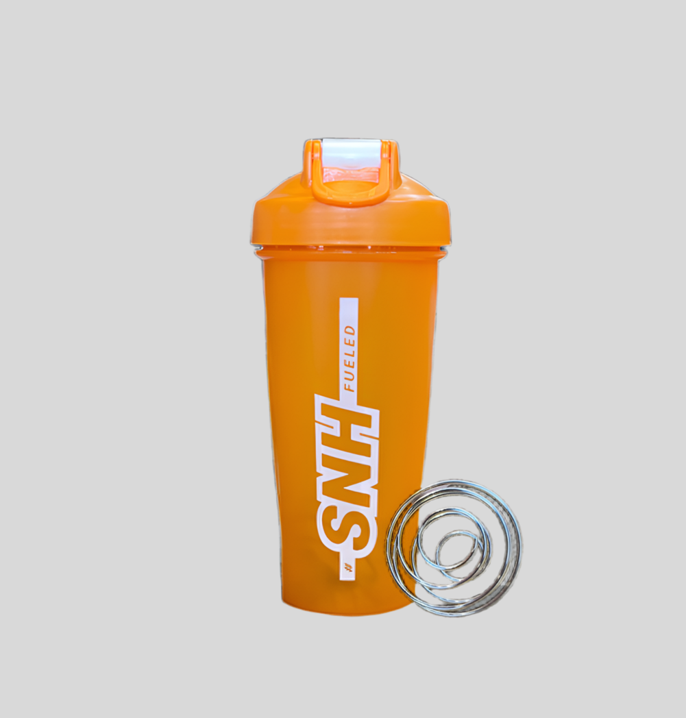 SNH FUELED Shaker Bottle - Orange - Sports Nutrition Hub 