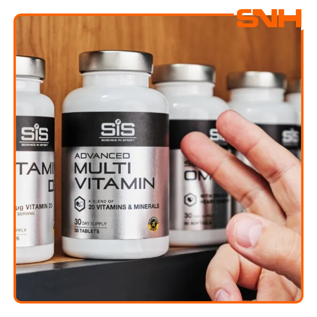 
Science In Sport Advanced Multivitamin tablets in Sri Lanka, UK-made one-a-day with 20 essential vitamins and chelated minerals for athletes