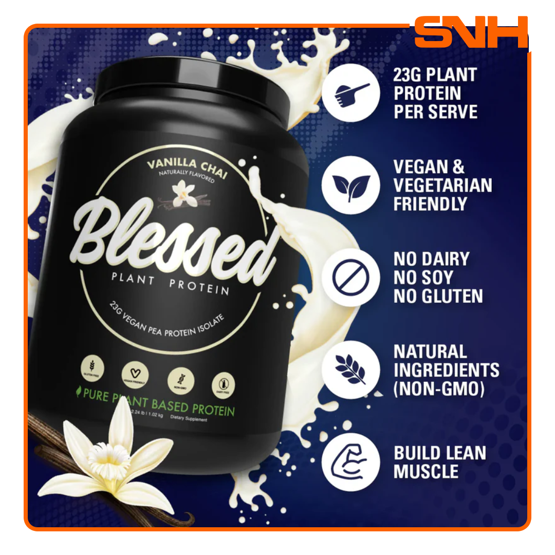 EHPlabs Blessed Plant-Based Protein - Sports Nutrition Hub 