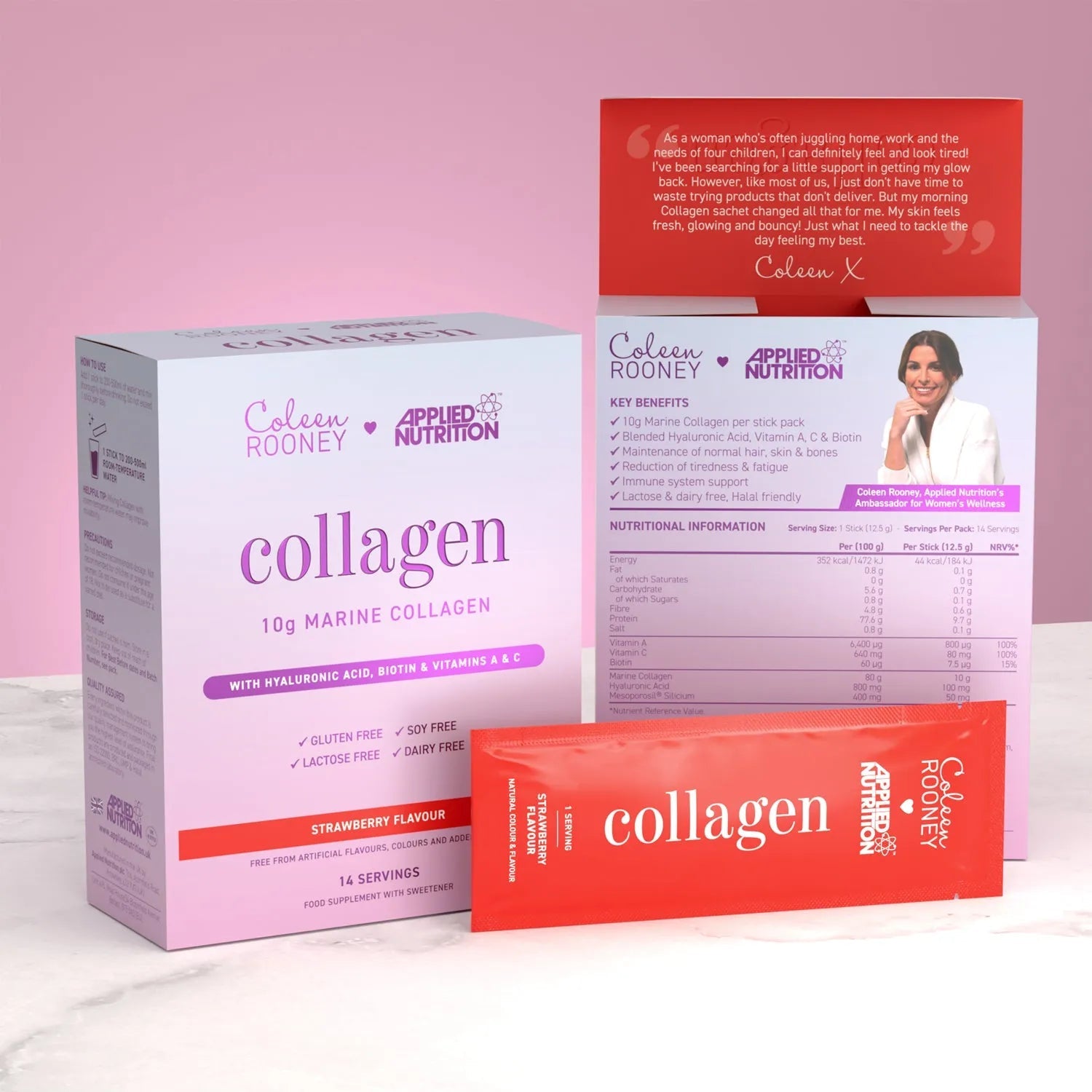 APPLIED NUTRITION Coleen's Marine Collagen (14 Servings) - Sports Nutrition Hub 