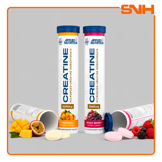 APPLIED NUTRITION Creatine Monohydrate Effervescent Tablets - 3g per tablet