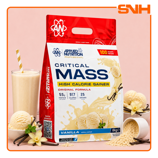 APPLIED NUTRITION Original High Potency Critical Mass 100 Scoops