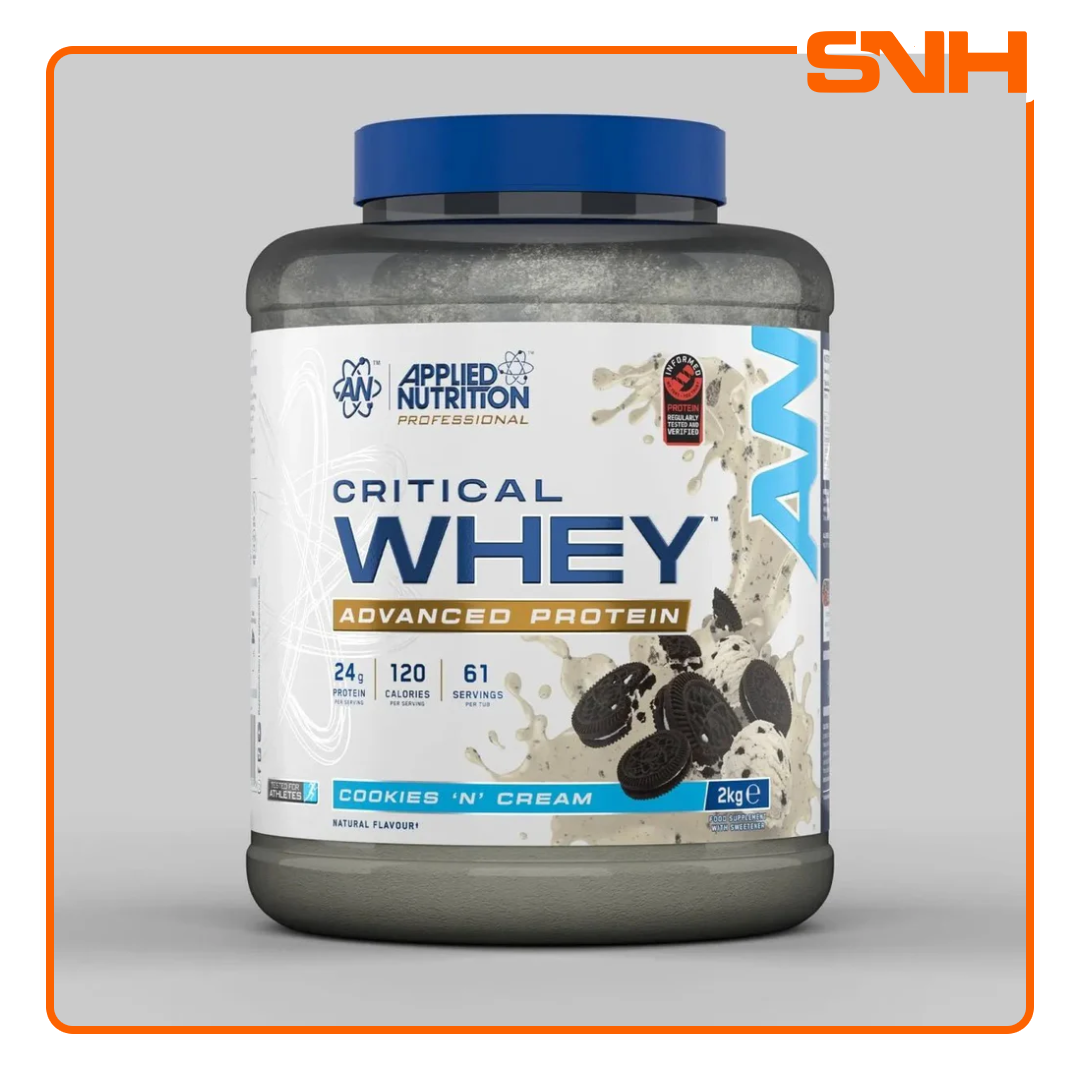 APPLIED NUTRITION Critical Whey Protein 2KG - Sports Nutrition Hub 