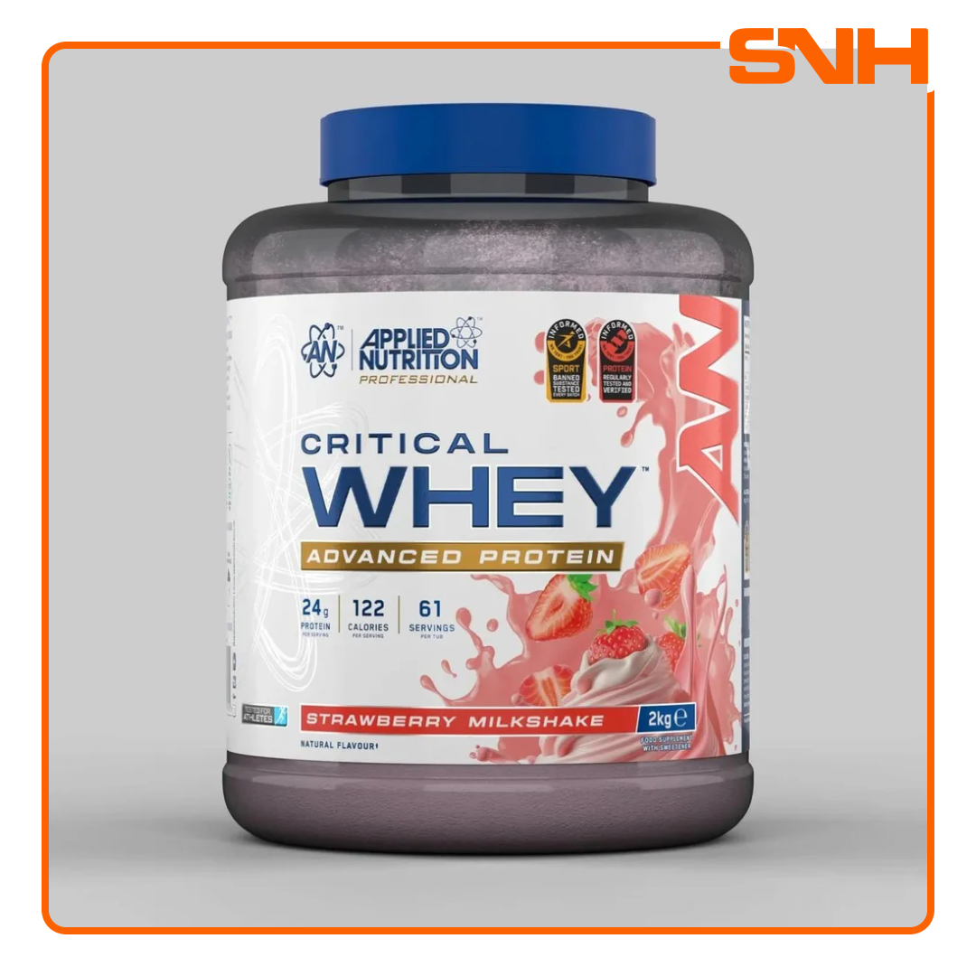 APPLIED NUTRITION Critical Whey Protein 2KG - Sports Nutrition Hub 