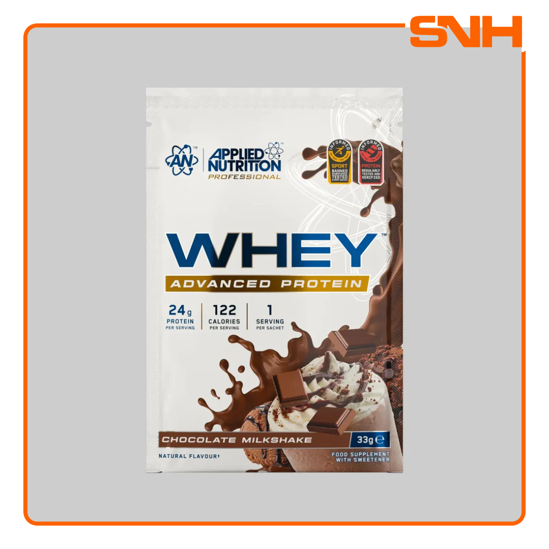 APPLIED NUTRITION Critical Whey Protein Sample Sachets - Sports Nutrition Hub 