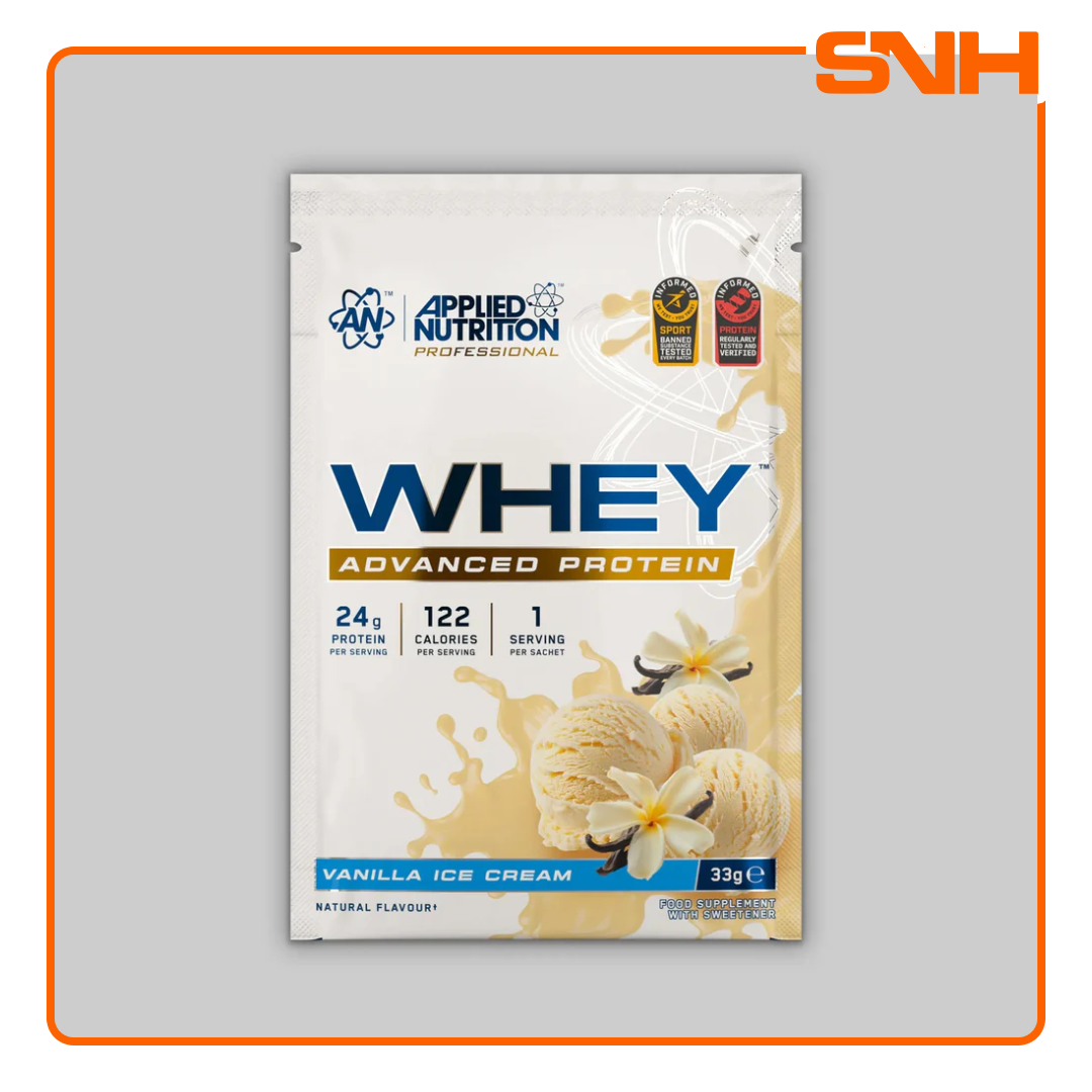 APPLIED NUTRITION Critical Whey Protein Sample Sachets - Sports Nutrition Hub 