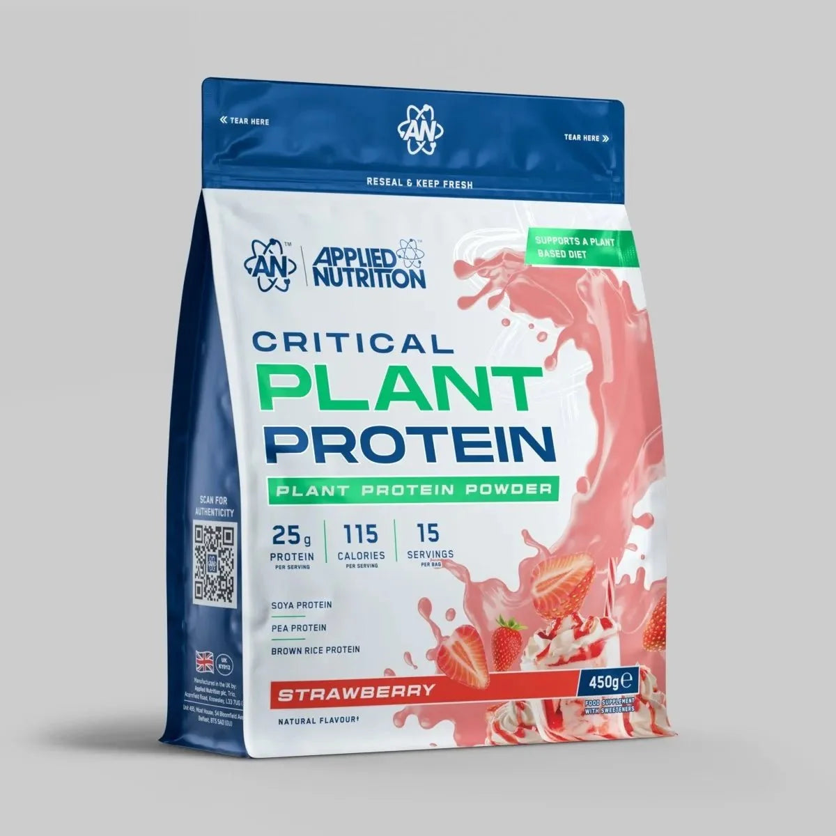 APPLIED NUTRITION Critical Plant Protein 450g