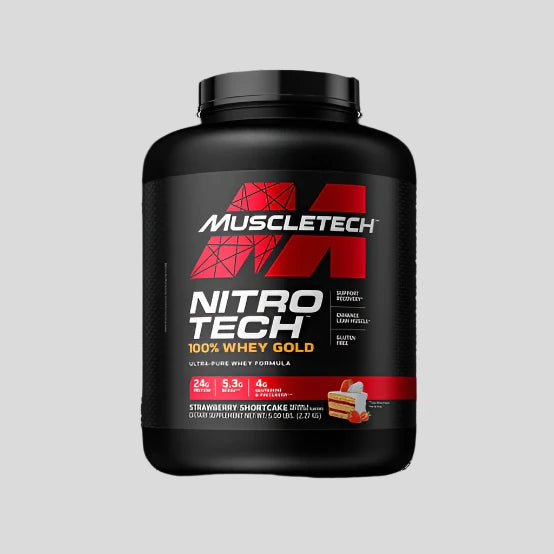 MUSCLETECH Nitro Tech 100% Whey Gold 5LB - Sports Nutrition Hub 