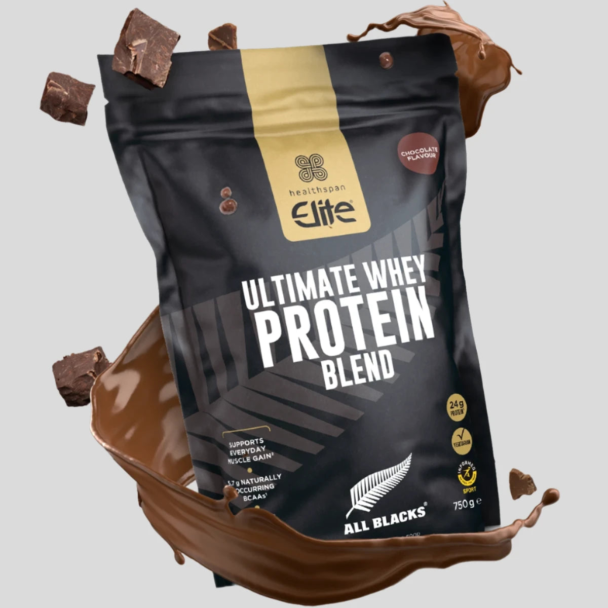 HEALTHSPAN ELITE All Blacks Ultimate Whey Protein Blend - Sports Nutrition Hub 