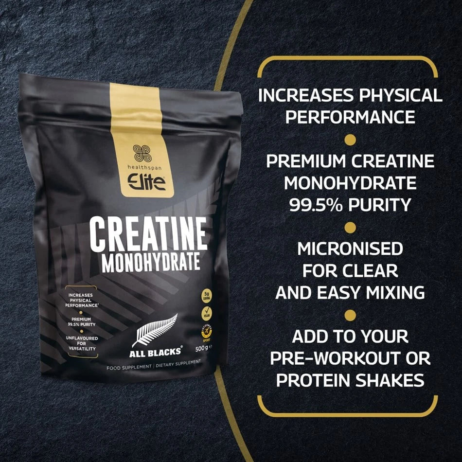 HEALTHSPAN ELITE All Blacks Creatine Monohydrate