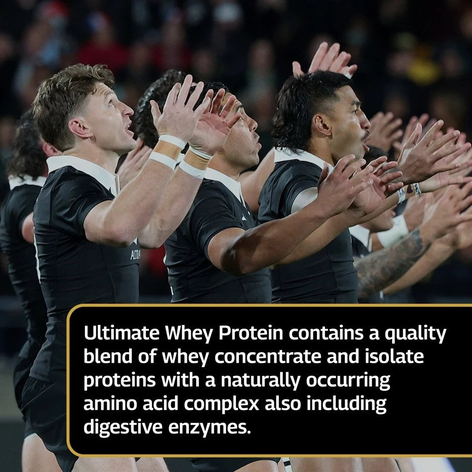 HEALTHSPAN ELITE All Blacks Ultimate Whey Protein Blend - Sports Nutrition Hub 