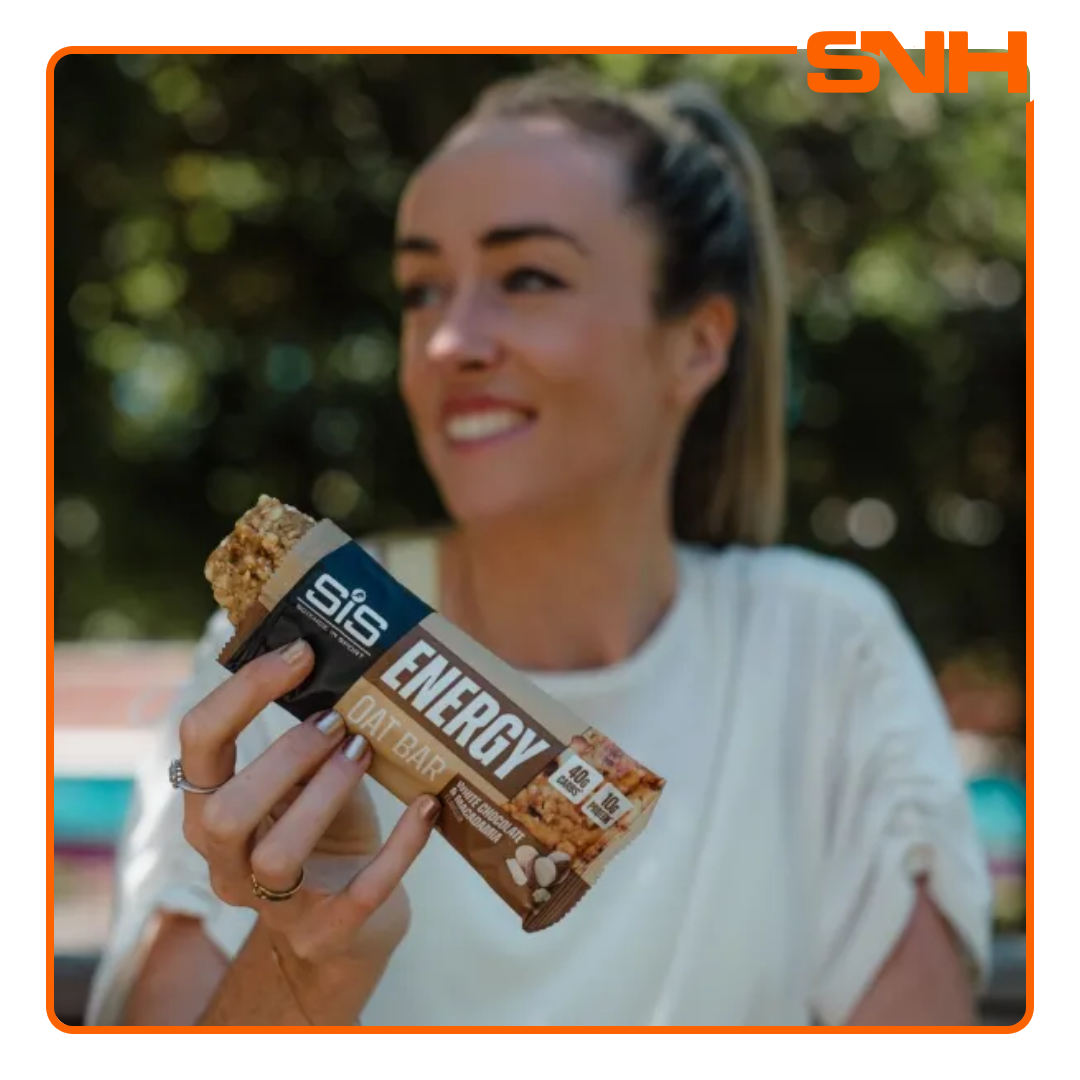 Science In Sport GO Energy Oat Bar with soft fruit centre, UK-made endurance oat bar with 30g dual-source carbohydrate per bake
