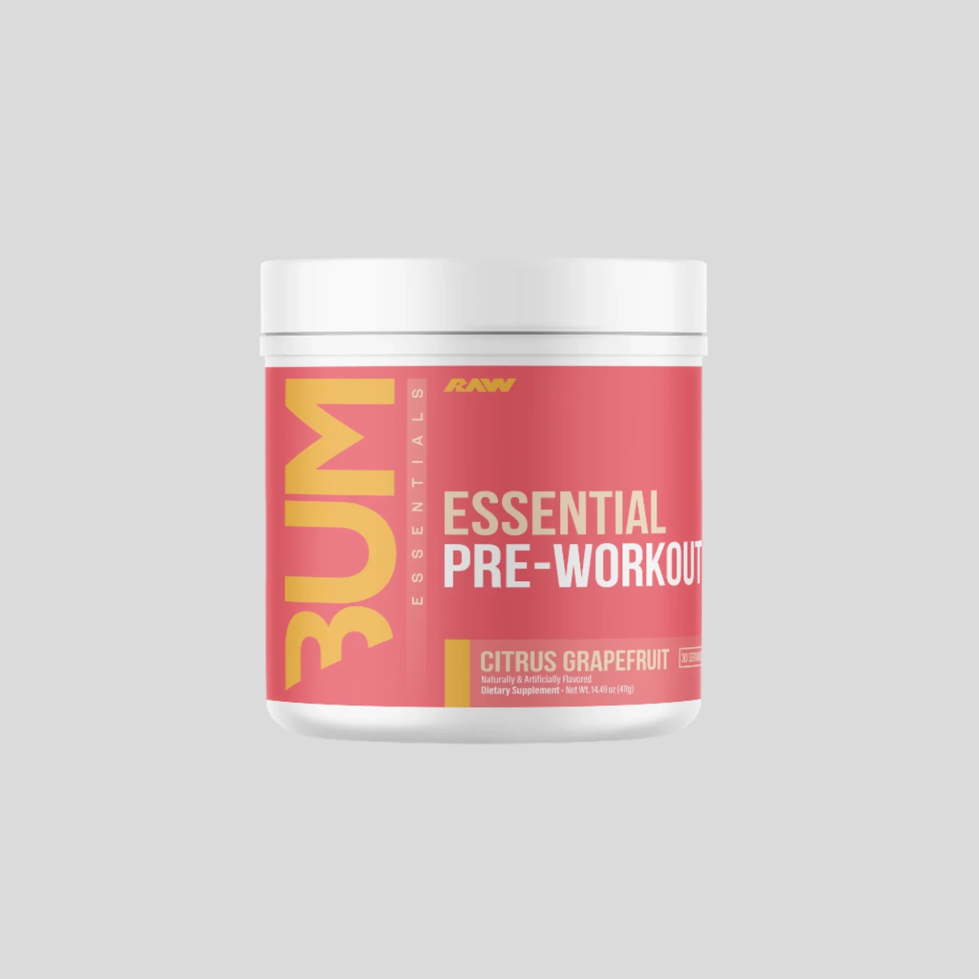 RAW NUTRITION Essential Pre-Workout - Sports Nutrition Hub 