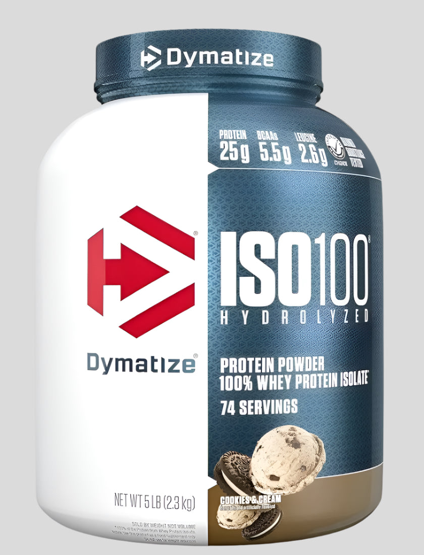DYMATIZE ISO 100 Hydrolyzed Whey Protein Powder 5LB - Sports Nutrition Hub 