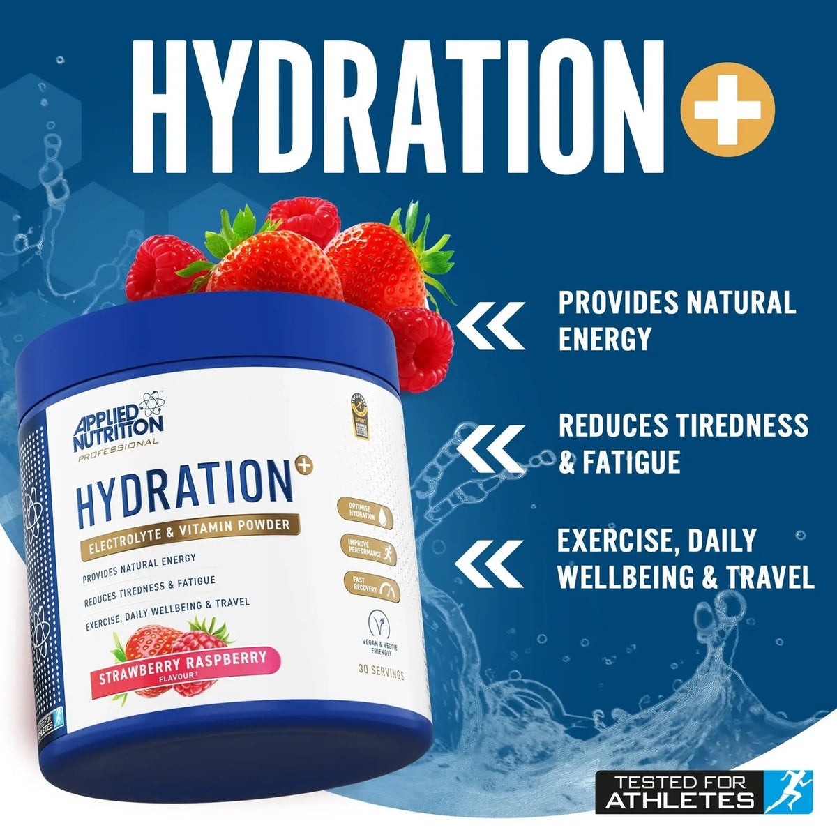 APPLIED NUTRITION Hydration + Electrolyte & Vitamin Powder