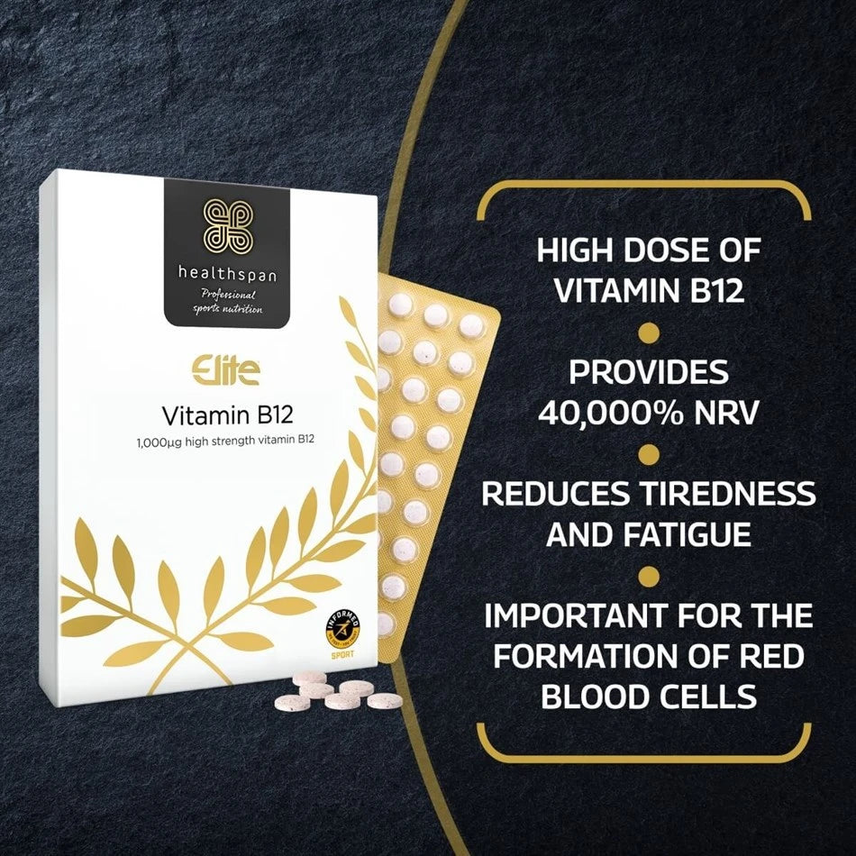HEALTHSPAN ELITE Vitamin B12 - Sports Nutrition Hub 