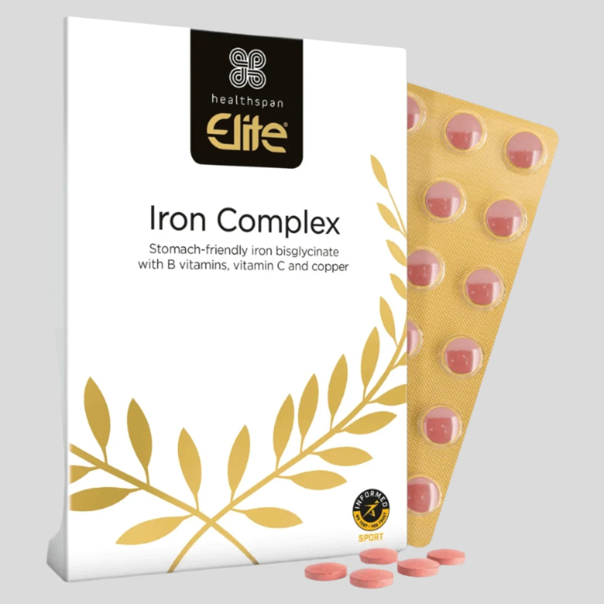 HEALTHSPAN ELITE Iron Complex - Sports Nutrition Hub 