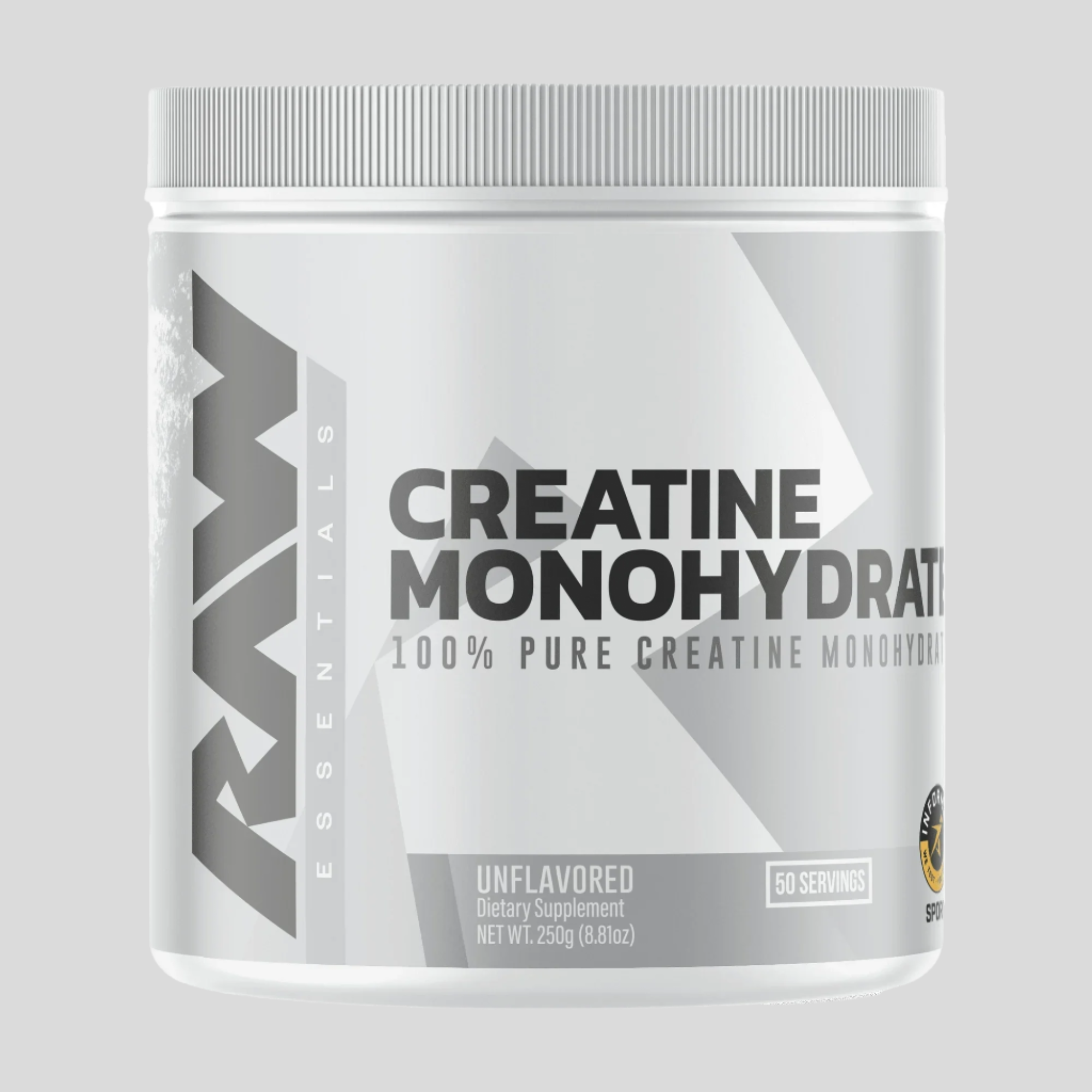 RAW NUTRITION Creatine Monohydrate 250g - Sports Nutrition Hub 