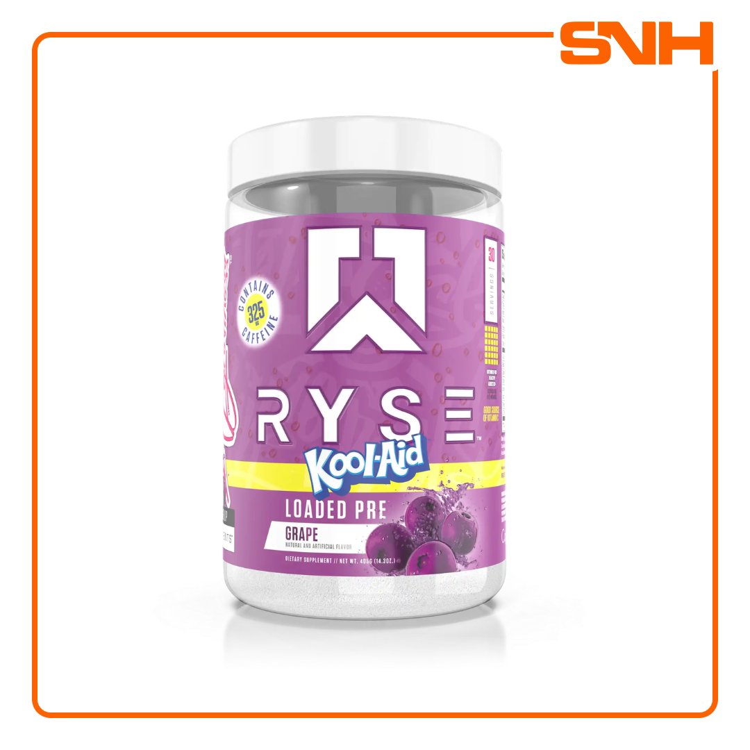 RYSE Loaded Pre-Workout tub in Sri Lanka, US-made daily pre workout with 4.5g citrulline and dual-source caffeine per scoop