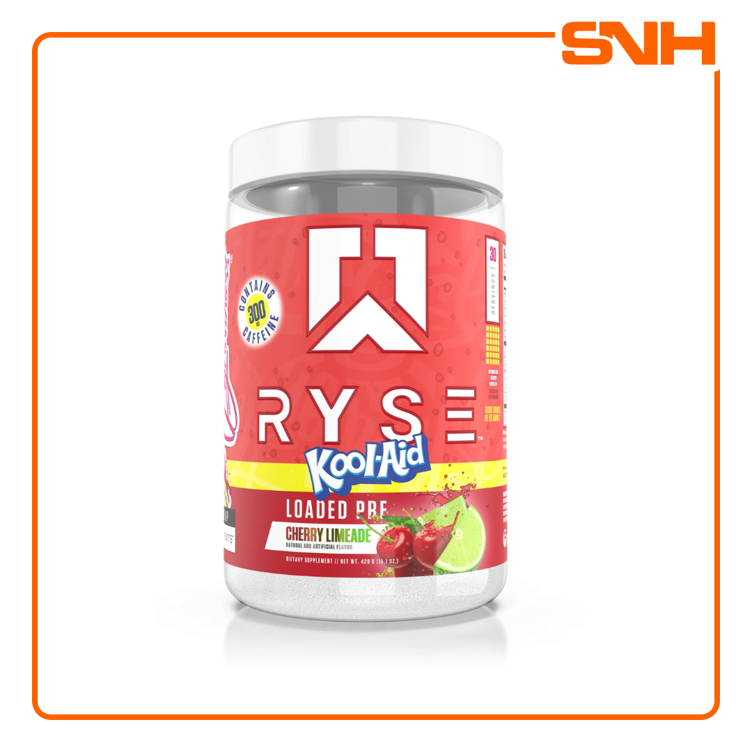 RYSE Loaded Pre-Workout tub in Sri Lanka, US-made daily pre workout with 4.5g citrulline and dual-source caffeine per scoop