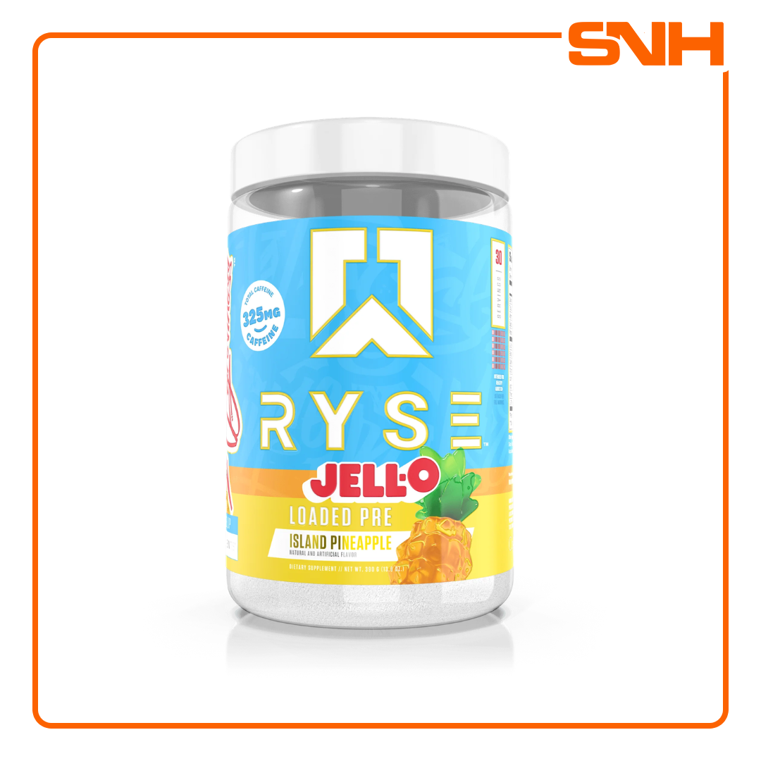 RYSE Loaded Pre-Workout tub in Sri Lanka, US-made daily pre workout with 4.5g citrulline and dual-source caffeine per scoop
