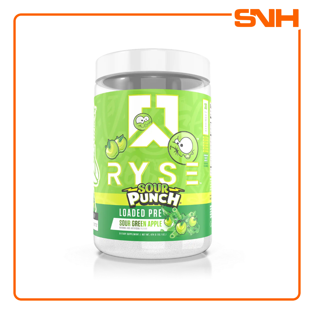 RYSE Loaded Pre-Workout tub in Sri Lanka, US-made daily pre workout with 4.5g citrulline and dual-source caffeine per scoop