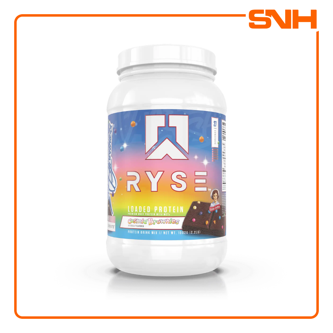 RYSE Loaded Protein 2lb whey protein tub in Sri Lanka, US-made premium whey protein with 25g protein, MCTs and prebiotic fibre per scoop
