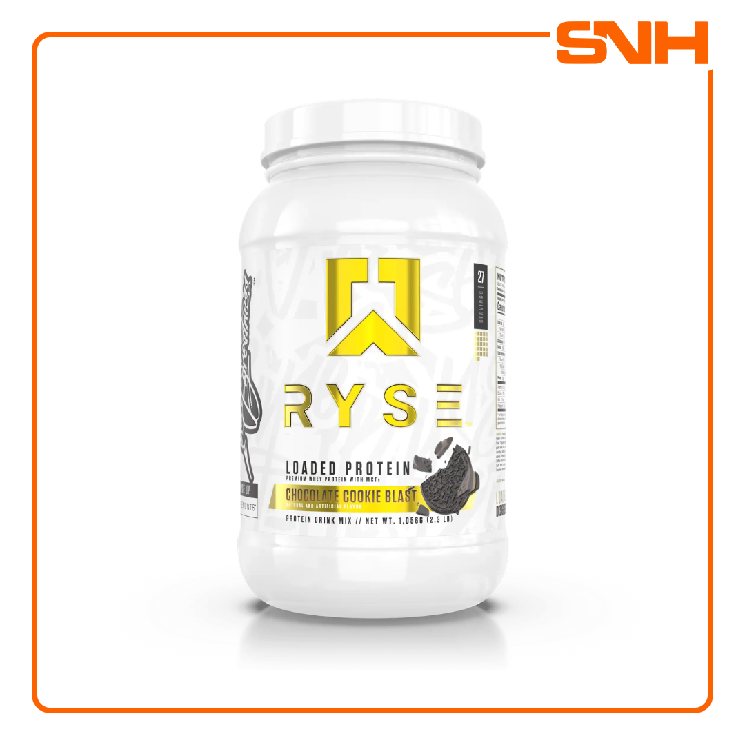 RYSE Loaded Protein 2lb whey protein tub in Sri Lanka, US-made premium whey protein with 25g protein, MCTs and prebiotic fibre per scoop