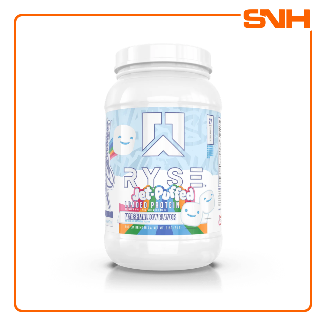 RYSE Loaded Protein 2lb whey protein tub in Sri Lanka, US-made premium whey protein with 25g protein, MCTs and prebiotic fibre per scoop