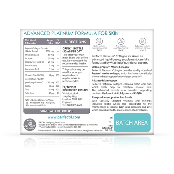 PERFECTIL Platinum Collagen Skin Drink - Sports Nutrition Hub 