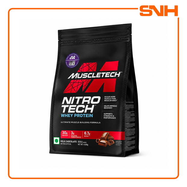 MUSCLETECH Nitrotech Whey Protein 10LB