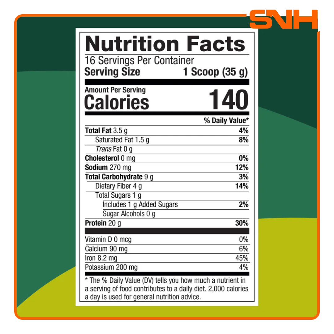 Shop Purely Inspired Organic Protein in Sri Lanka with 20g plant protein and 4g fibre per scoop. USDA Organic, vegan, dairy-free protein supplement
