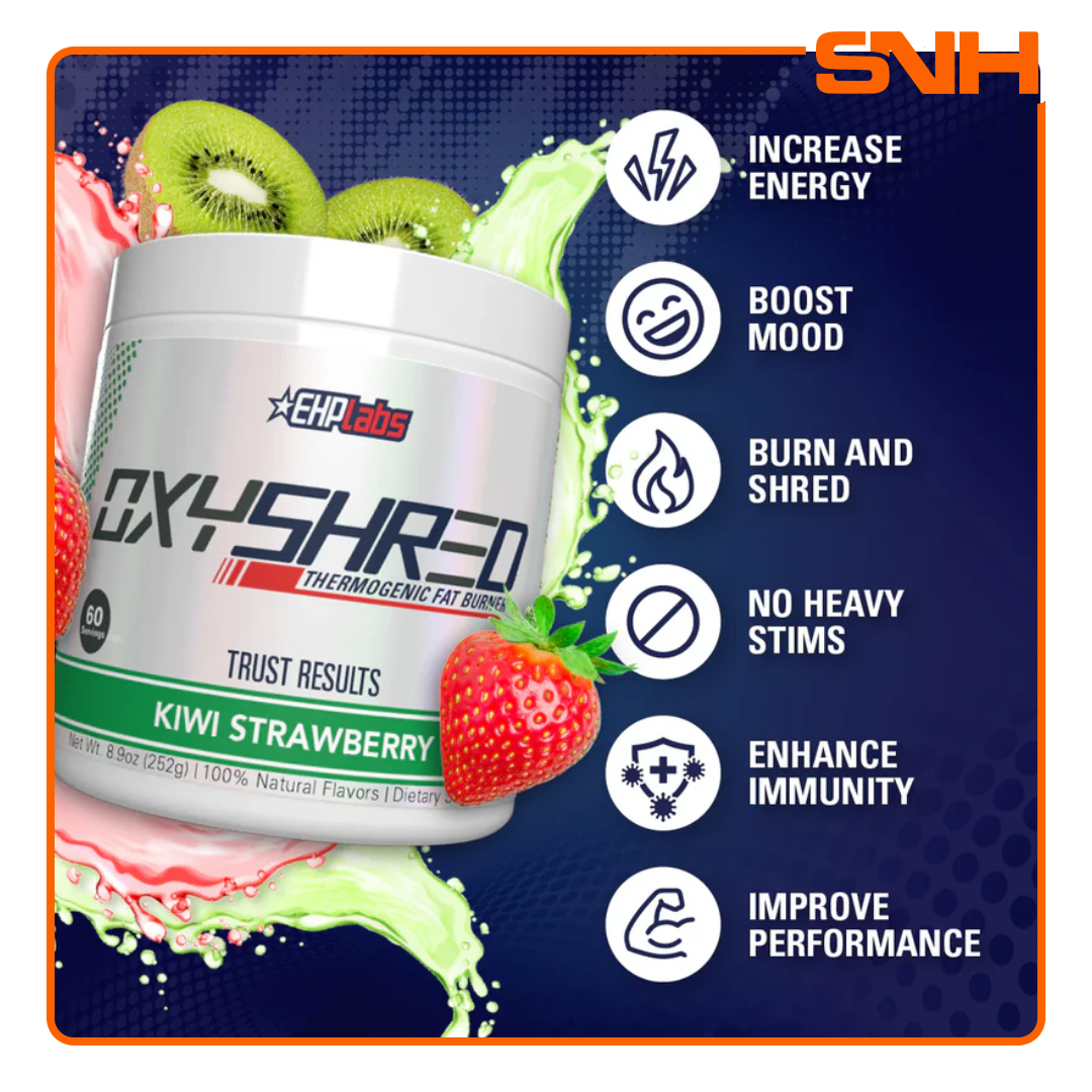 EHPlabs OxyShred Thermogenic Fat Burner tub, fat burners in Sri Lanka with L-Carnitine, CLA and Green Coffee Bean for fat loss support