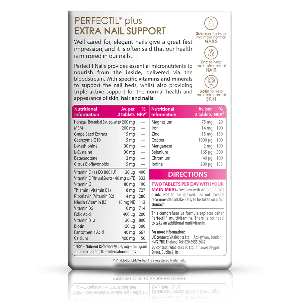 PERFECTIL Nails - Advanced Nutrition for Nails - Sports Nutrition Hub 