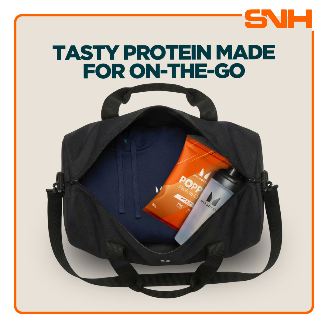Myprotein Popped Protein Crisps savoury protein snack pack, baked-not-fried crisps with at least 10g protein per pack in six flavours