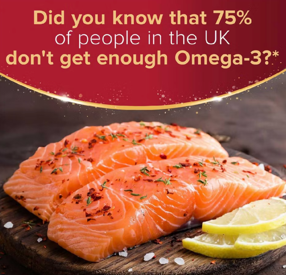 SEVEN SEAS Omega-3 Fish Oil + Vitamin D