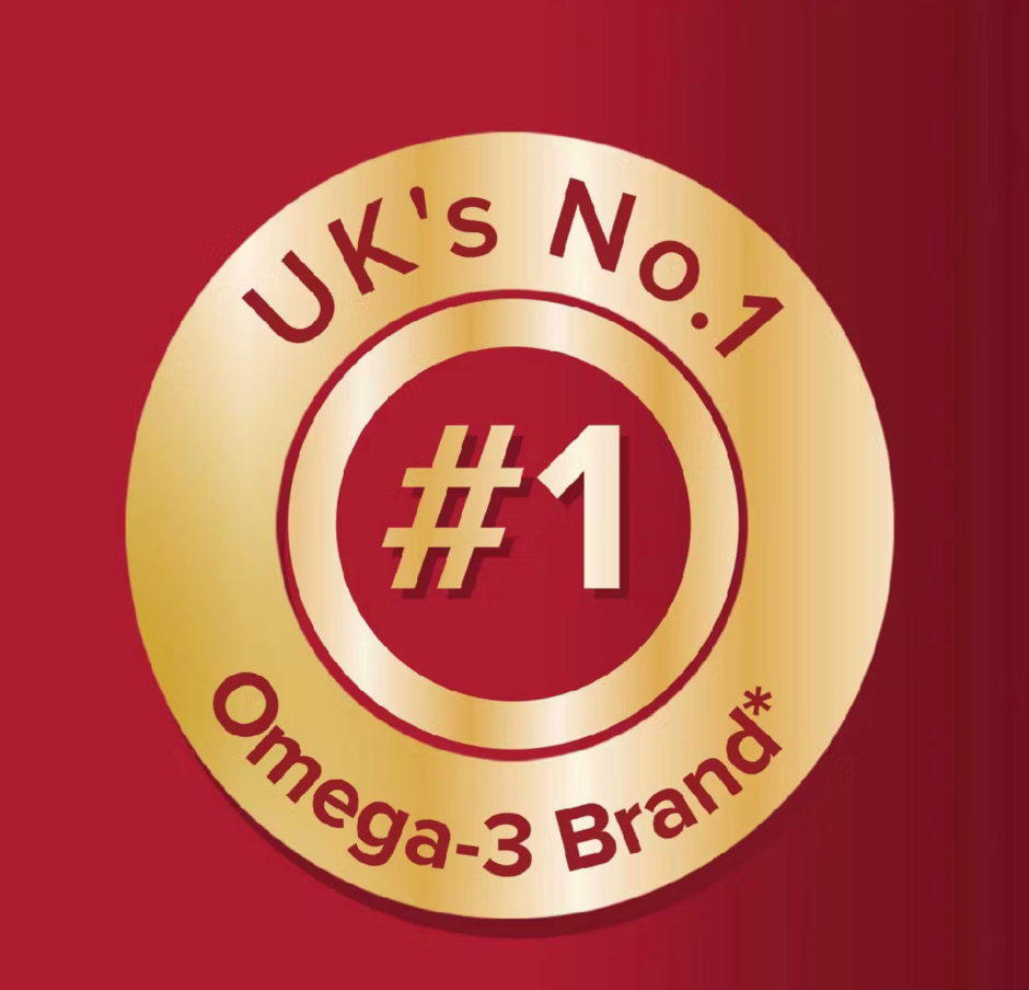 SEVEN SEAS Omega-3 Fish Oil + Vitamin D