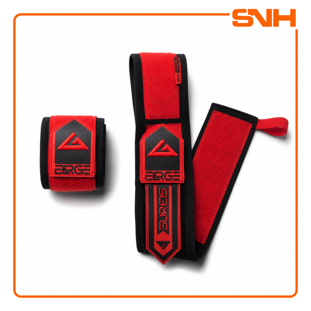 SURGE Wrist Wraps | 18'' Weightlifting Wrist Support - ONYX