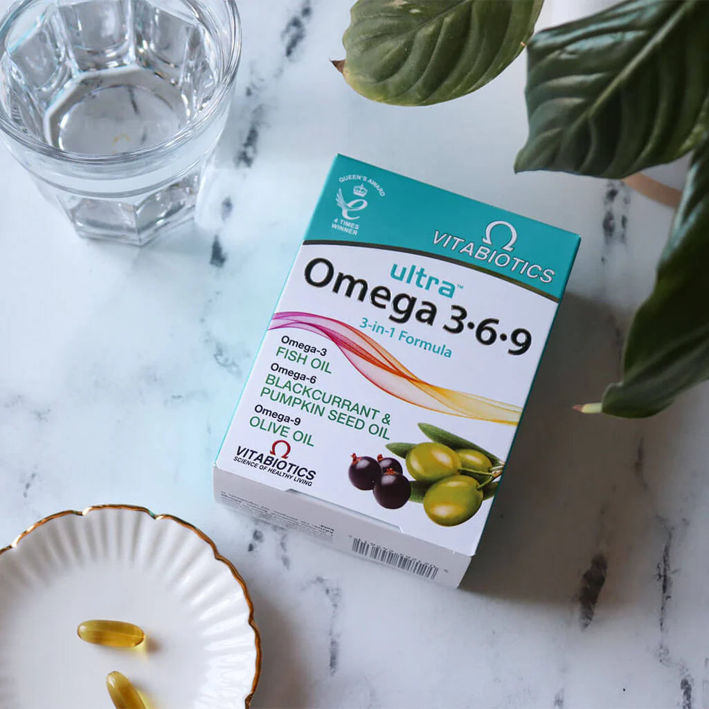 VITABIOTICS Ultra Omega 3-6-9 - Sports Nutrition Hub 