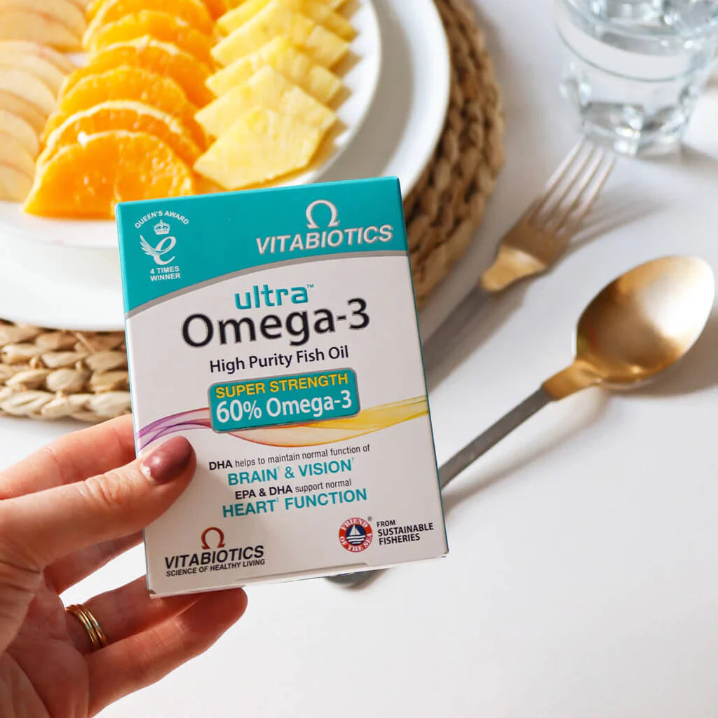 VITABIOTICS Ultra Omega-3 High Purity Fish Oil - Sports Nutrition Hub 