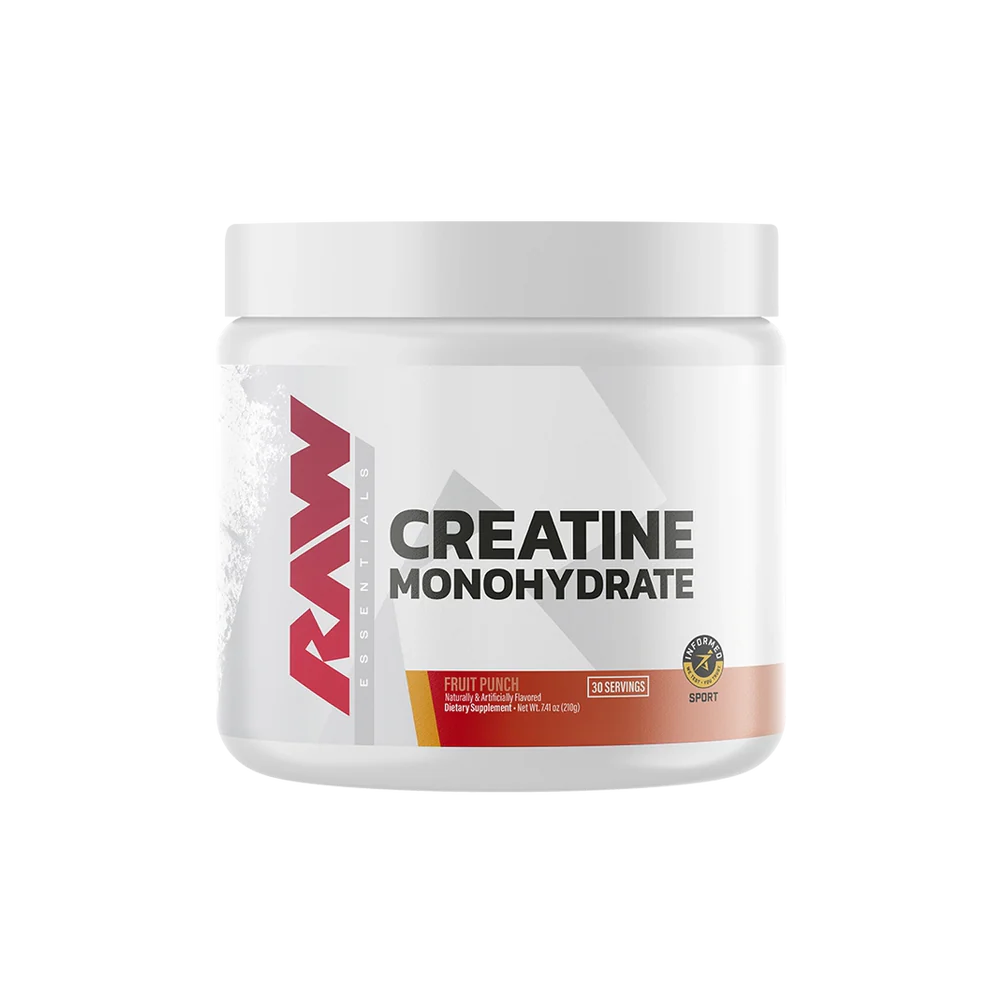 RAW NUTRITION Creatine Monohydrate 30 Servings