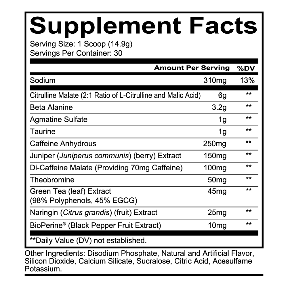 Redcon1 Total War Pre-Workout - Sports Nutrition Hub 