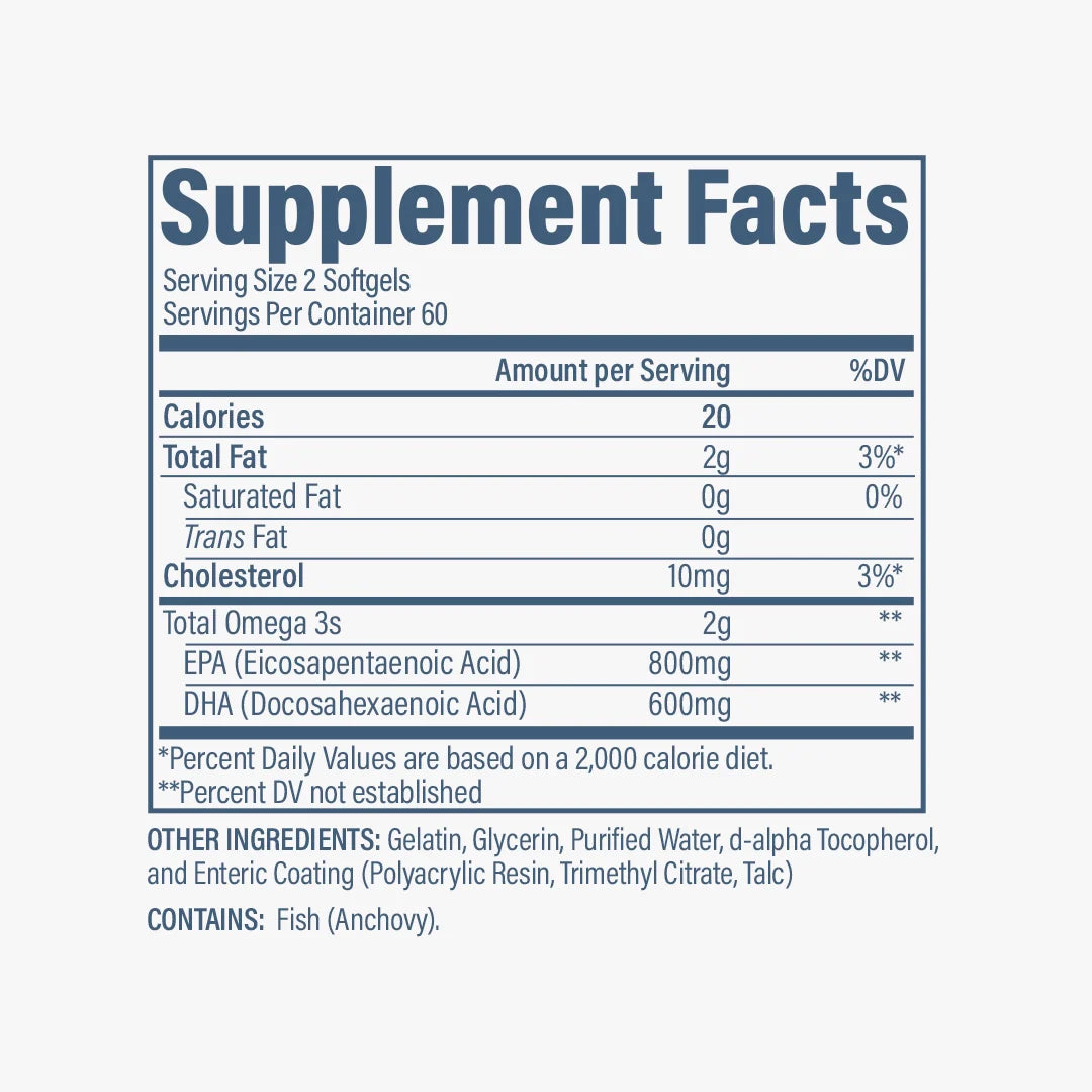 REVIVE Omega 3 - Sports Nutrition Hub 