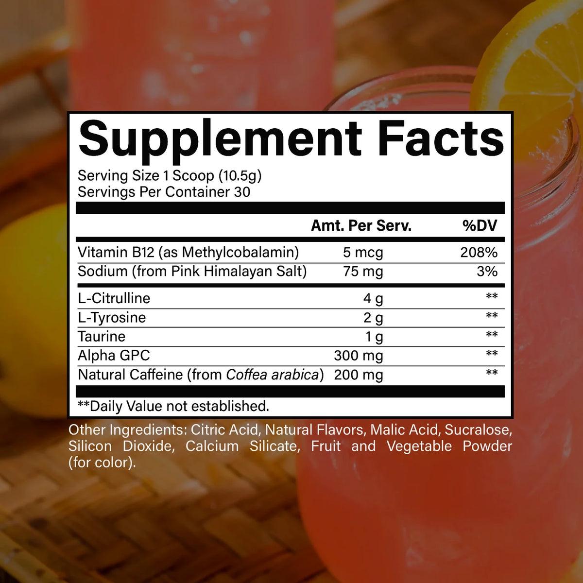 RAW NUTRITION Essential Pre-Workout Tingle-Free